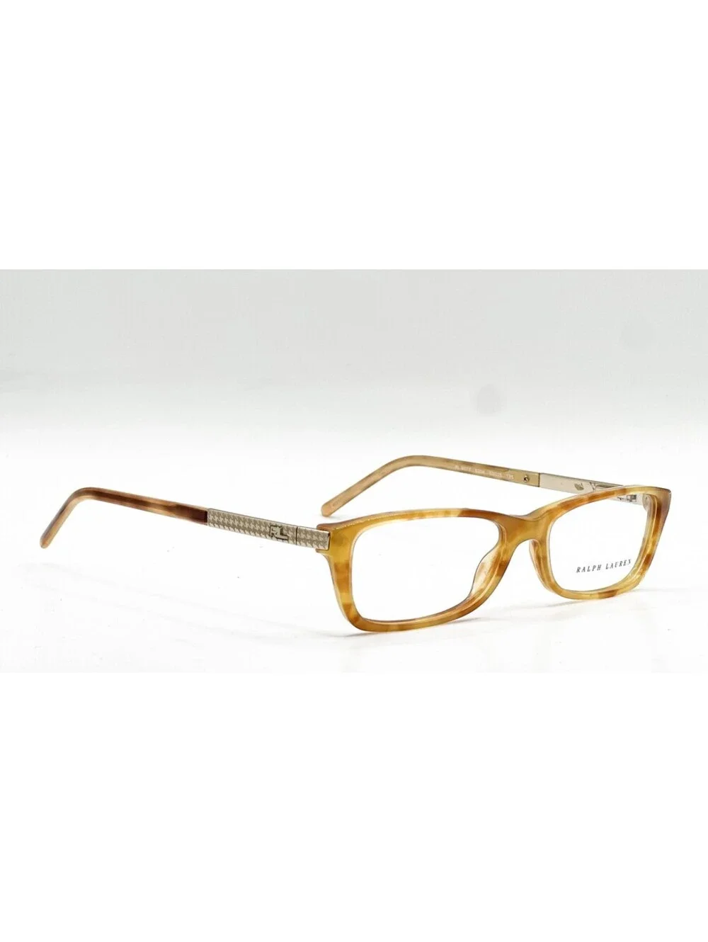 Ralph Lauren RL 6077 5304 Havana Paris Rectangle Eyeglass Frames 52-15-135